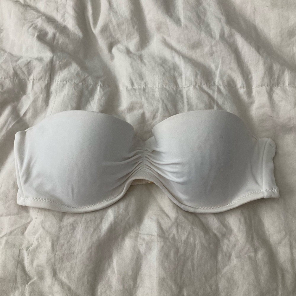 Victorias secret bandeau cinched bikini top